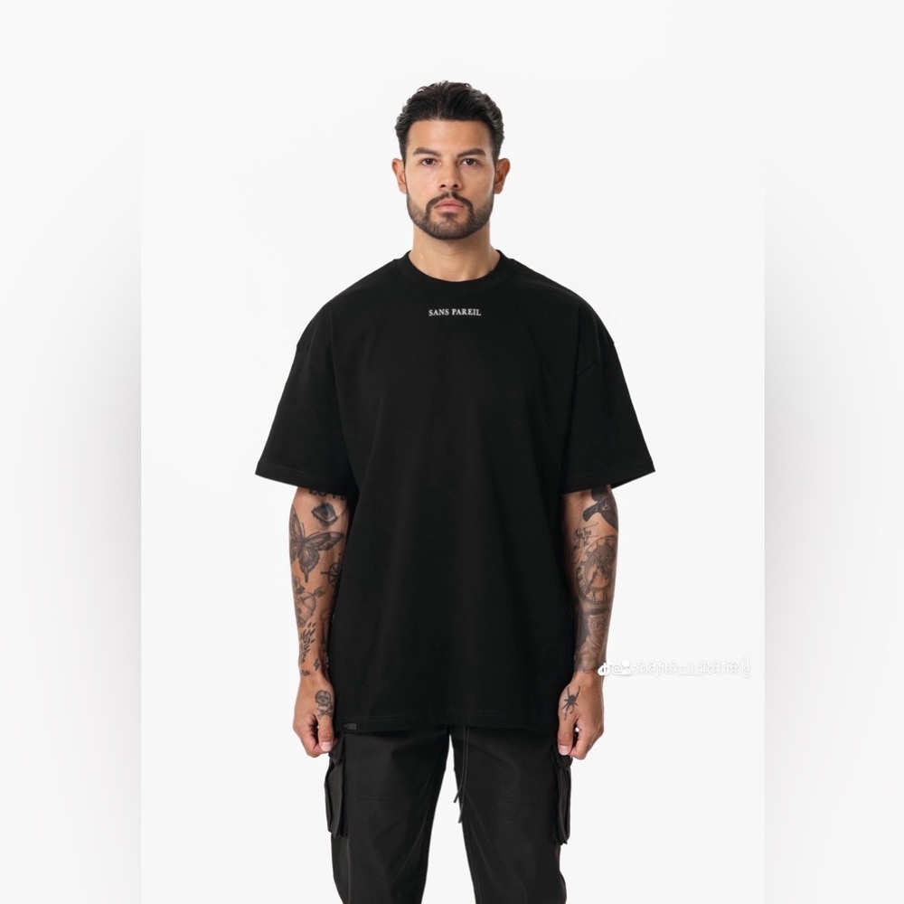 Mona Lisa Renaissance Art Oversized Graphic Tee Black Streetwear Grunge Cotton